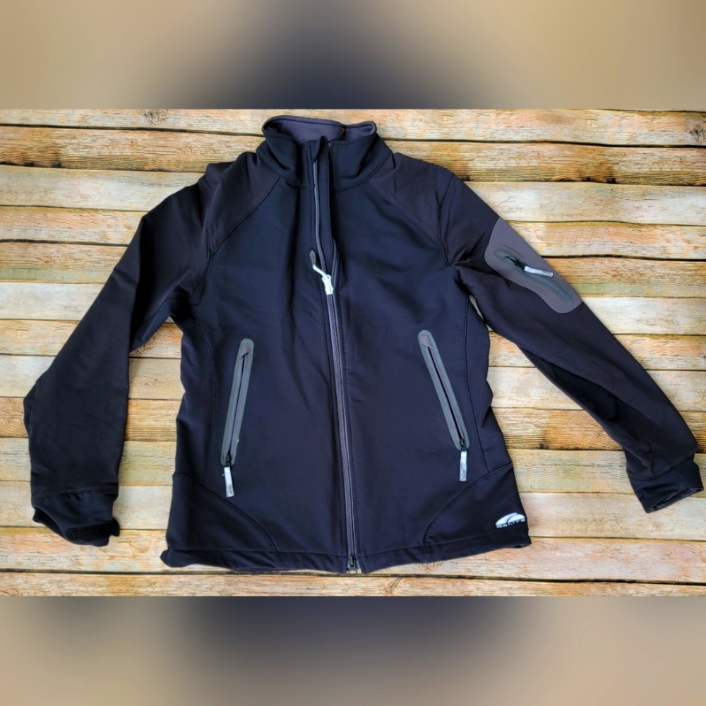 Golite black windbreaker sz M